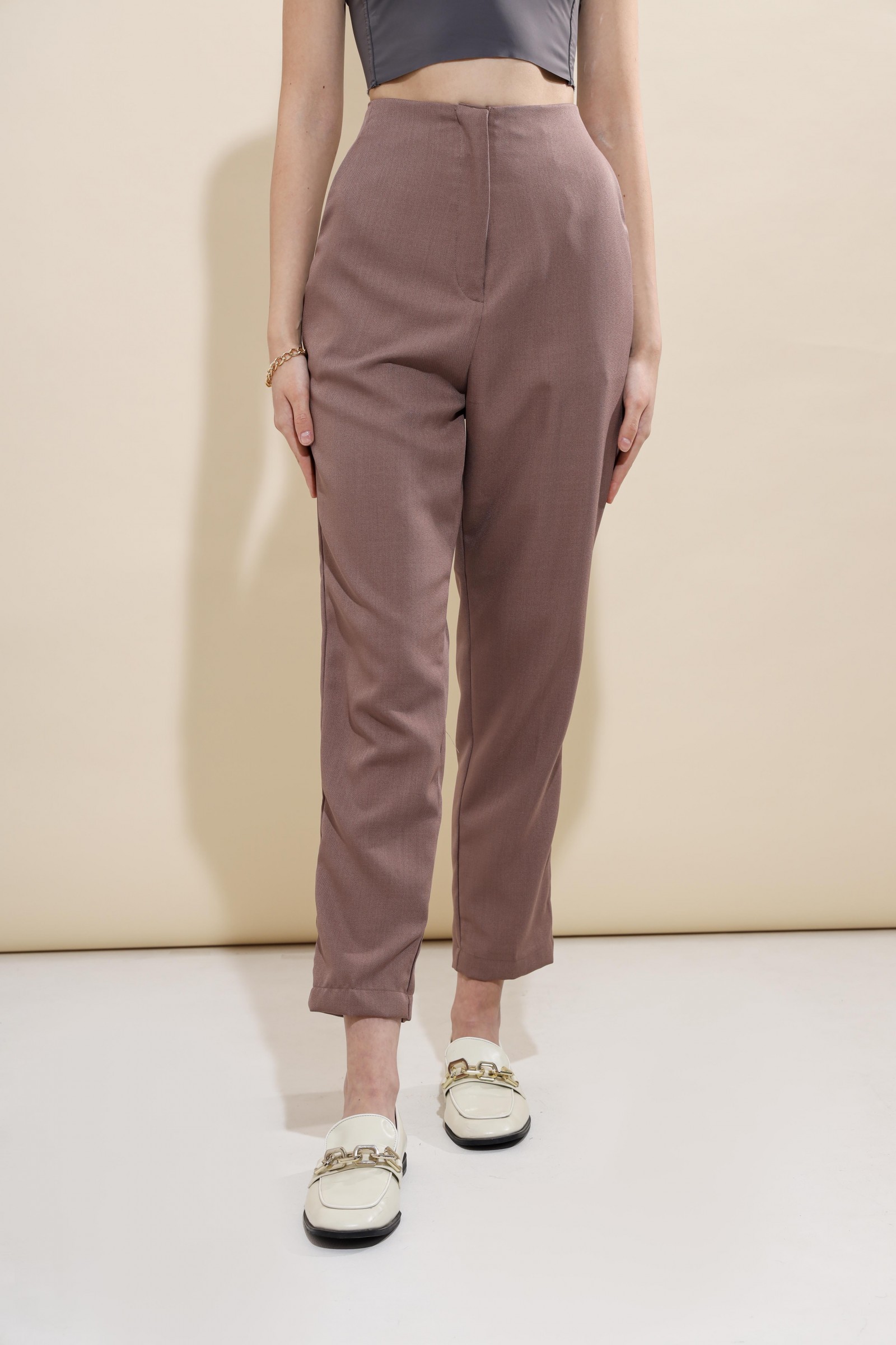 EMICA - Stylish eri Silk Cotton Blend Pants
